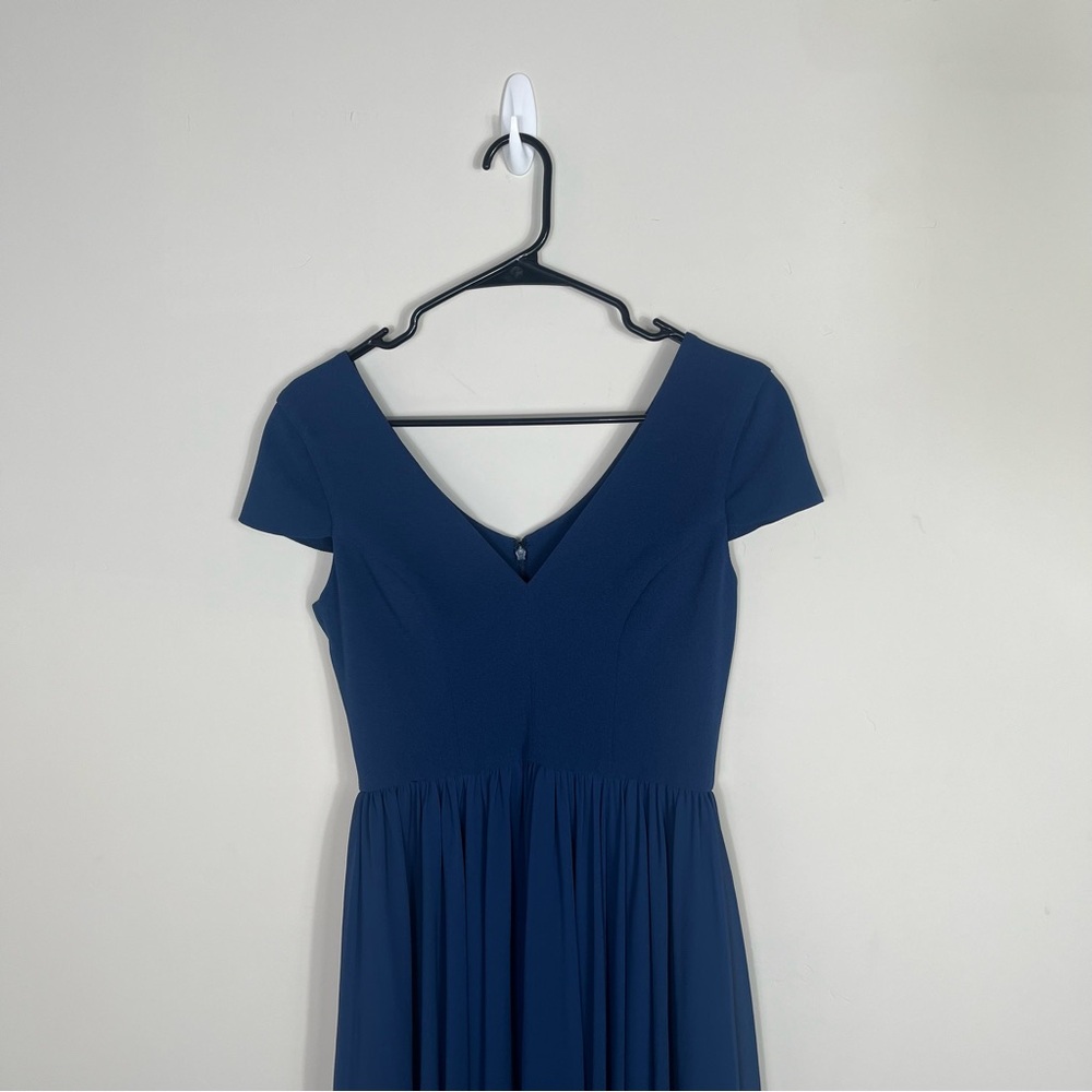 Dress the Population Blue Midi Dress Size Small - Picture 6 of 15